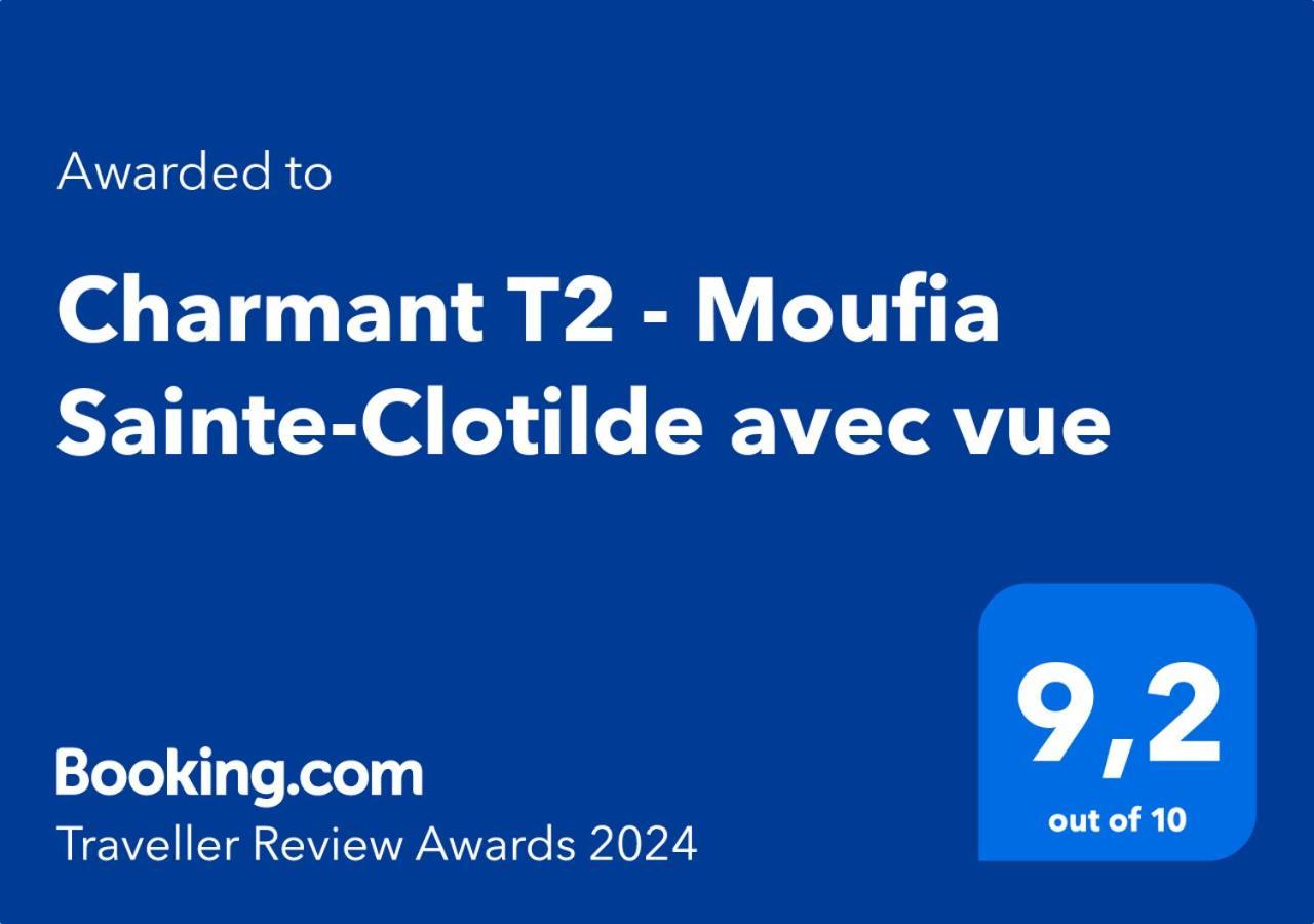 Charmant T2 - Moufia Sainte-Clotilde Vue Mer & Montagne ภายนอก รูปภาพ
